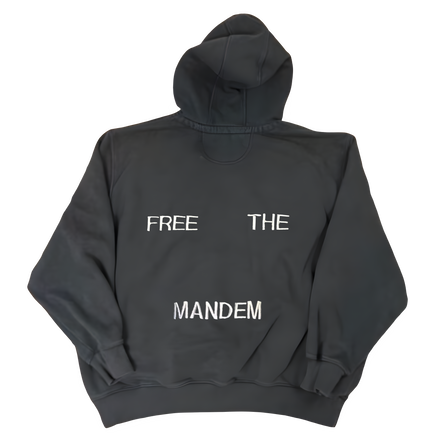 La Noir X Carhartt 'FREE THE MANDEM' Industrial Hoodie